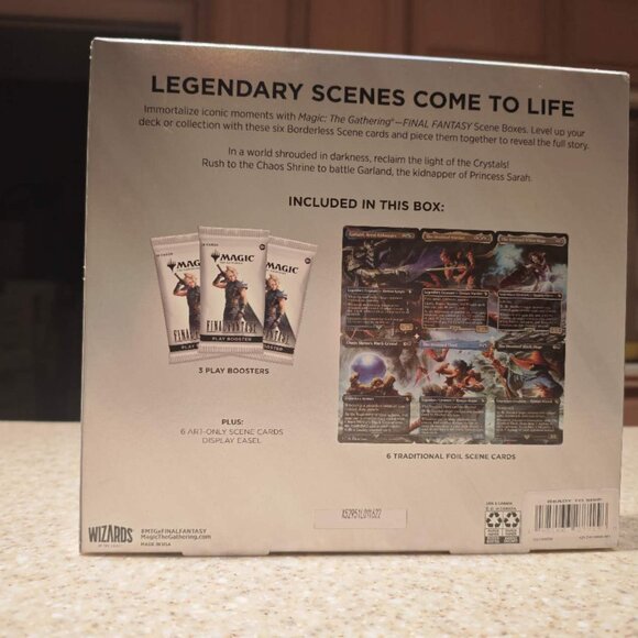 MTG x Final Fantasy Scene Box – Garland at the Chaos Shrine (Sealed) - Picture 2 of 2